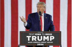In Iowa, Trump Says Biden ‘Betrayed Israel’